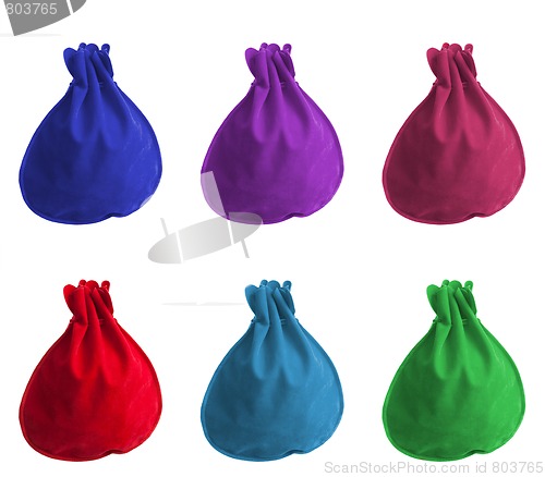 Image of Small color bags