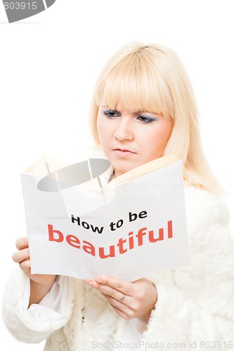 Image of Blond want to be beautiful