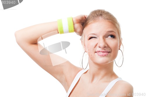 Image of Woman estimate her potential