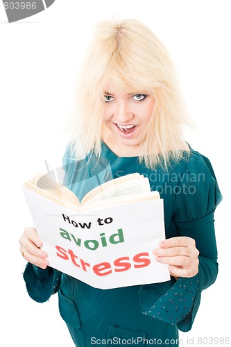 Image of Happy woman know how to avoid stress