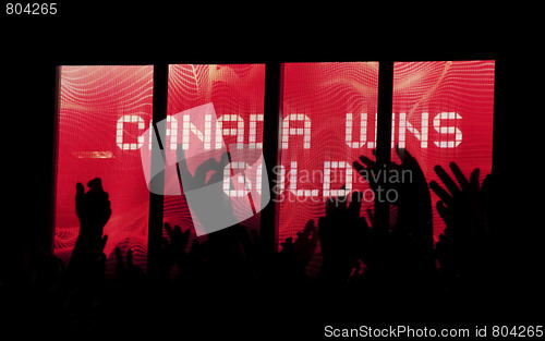 Image of Canada Wins Gold