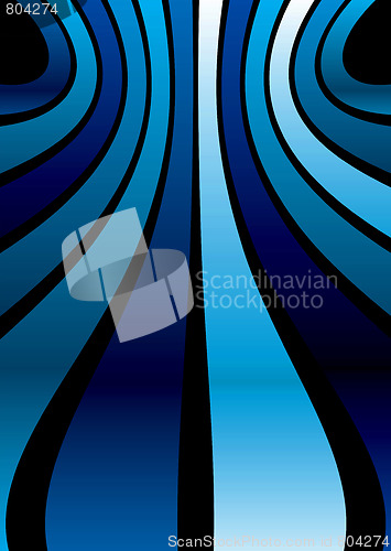 Image of blue stripe band background