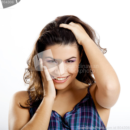 Image of Happy young woman