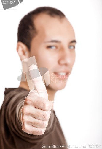Image of Confident young man
