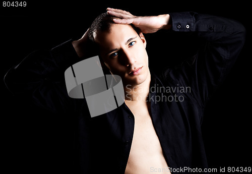 Image of Fashion young man
