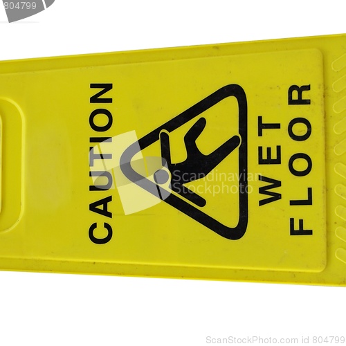 Image of Caution wet floor