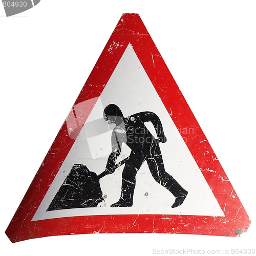 Image of Road work sign