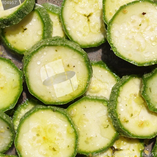Image of Courgettes zucchini