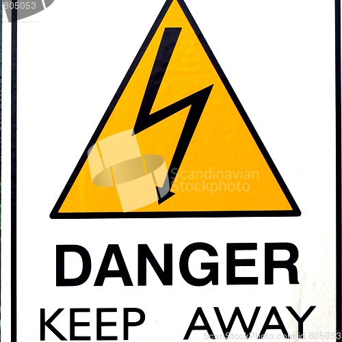 Image of Danger keep away