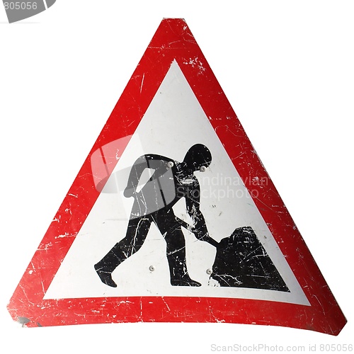 Image of Road work sign