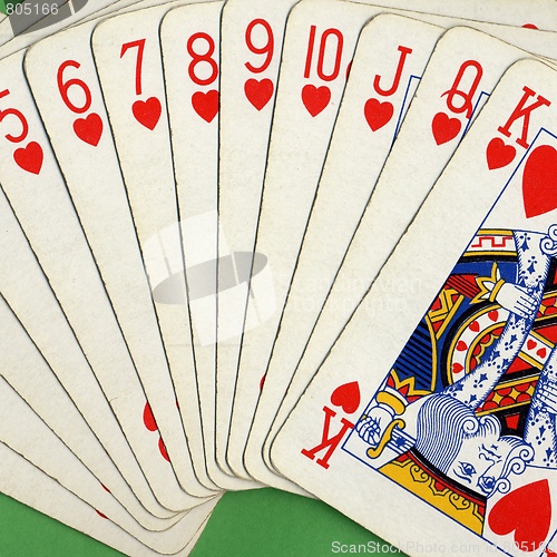 Image of Pocker full scale cards
