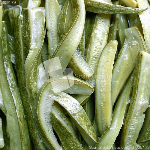 Image of Courgettes zucchini