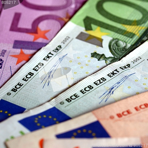 Image of Euro notes