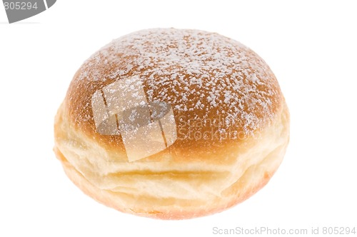 Image of doughnut on white background
