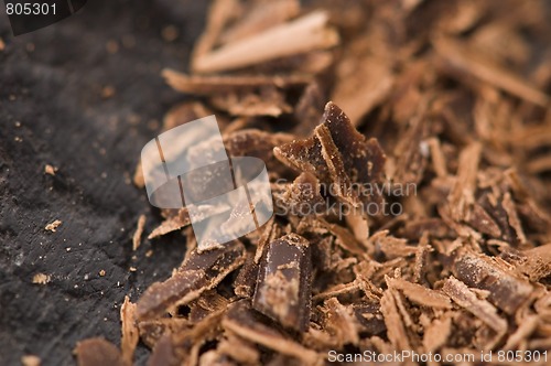 Image of Chopped chocolate