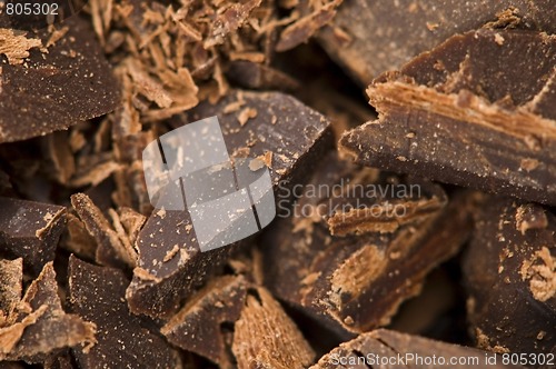 Image of Chopped chocolate