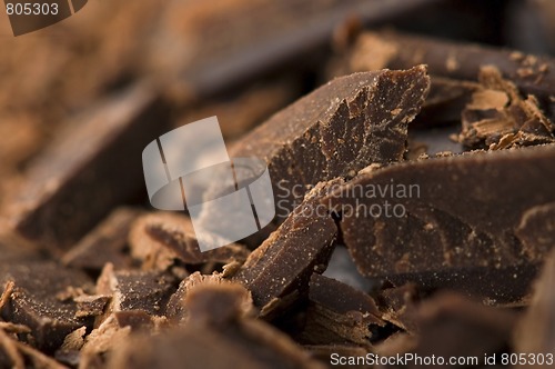 Image of Chopped chocolate