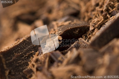 Image of Chopped chocolate