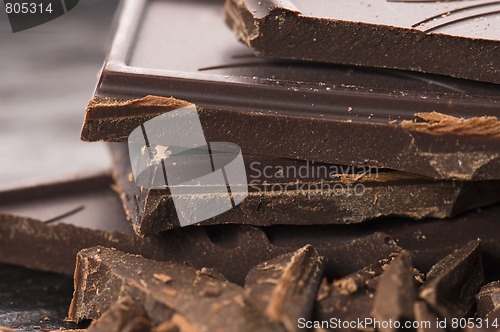 Image of Chopped chocolate