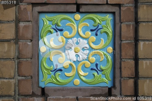 Image of Colored Ceramic Tile