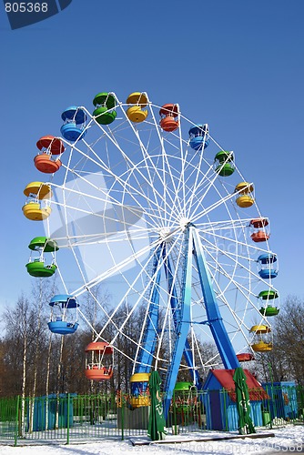 Image of Attraction Wheel in Winter Park