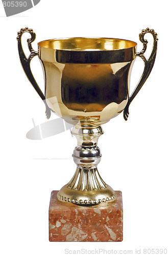 Image of   Trophy isolated on white background