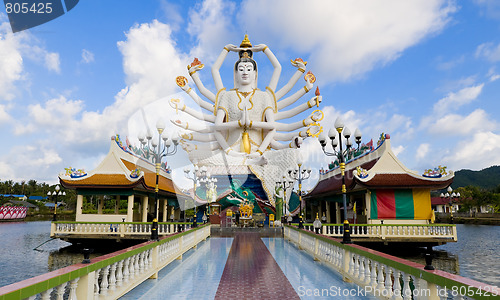 Image of shiva statue in koh samui