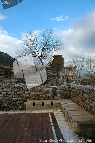 Image of Ancient Roman Toilet