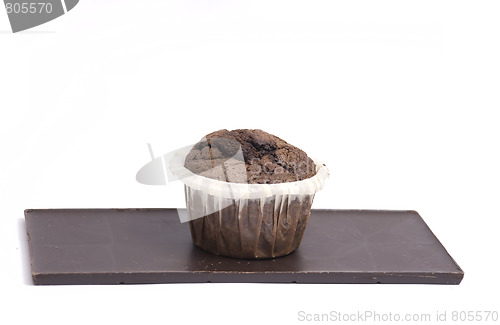 Image of chocolate and muffin
