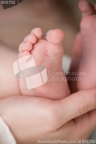 Image of baby's feet