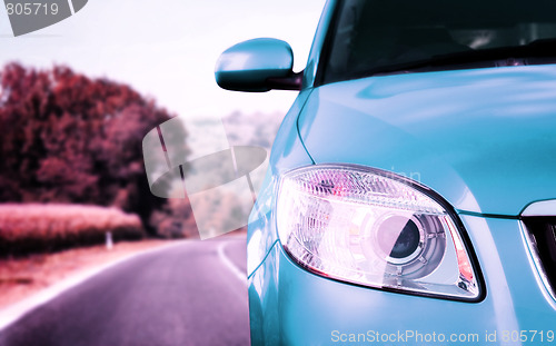 Image of Car on the road.