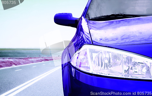 Image of Car on the road.