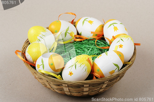 Image of Painted easter eggs 