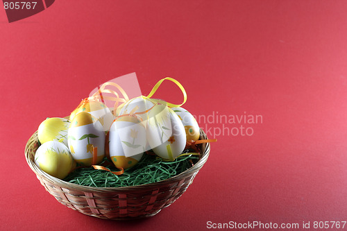 Image of Painted easter eggs 