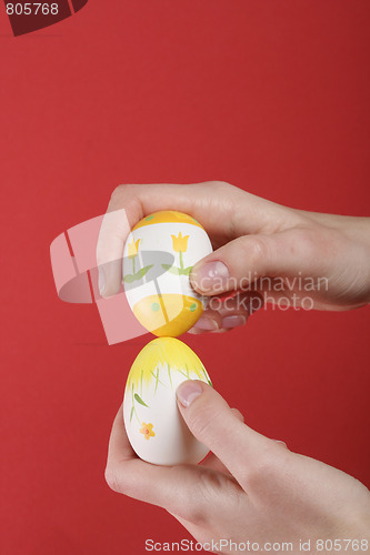 Image of Bumping eggs