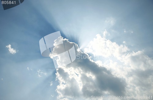 Image of heavenly skies