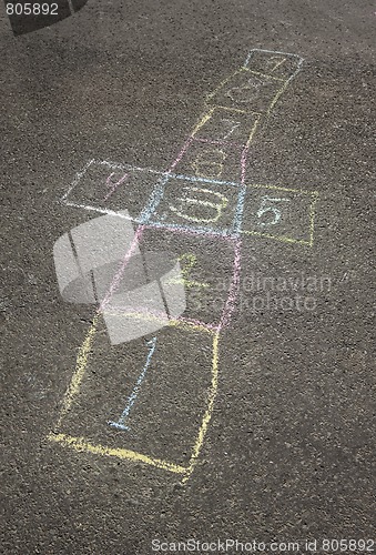 Image of Hopscotch board