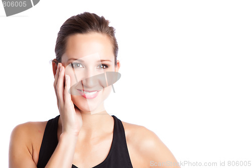 Image of Beautiful sporty woman
