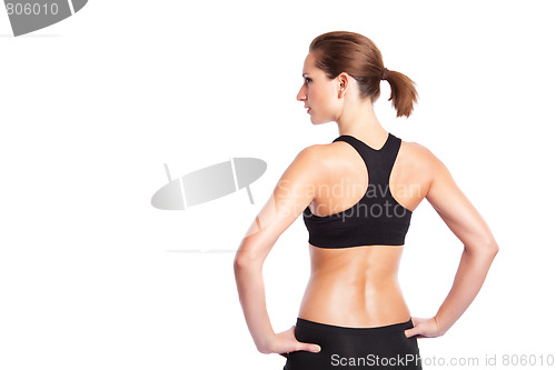 Image of Beautiful sporty woman
