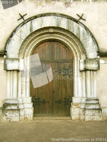Image of Ancient church doorway