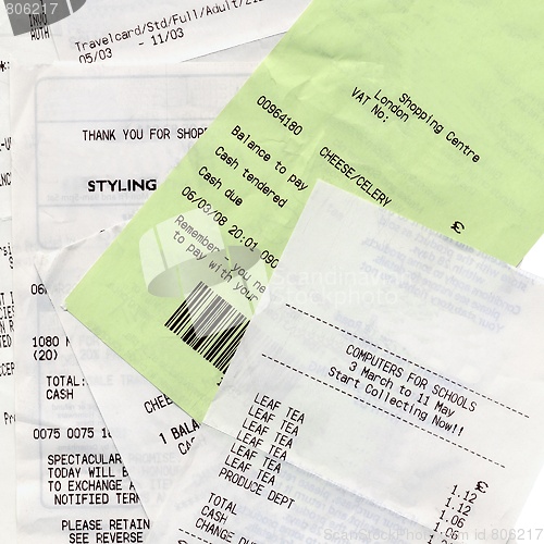 Image of Receipts