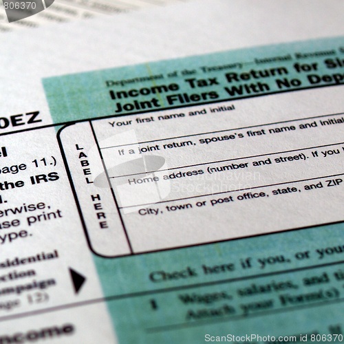 Image of Tax forms