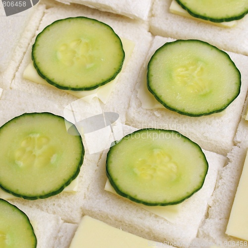 Image of Cucumber sandwich