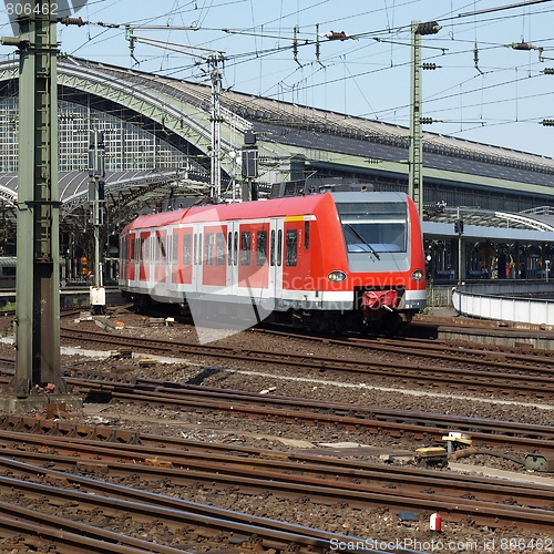 Image of Trains in station