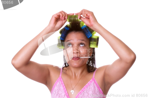 Image of Doing hair