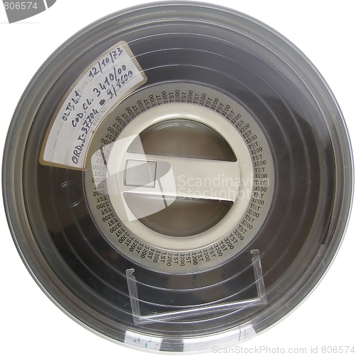 Image of Magnetic tape reel