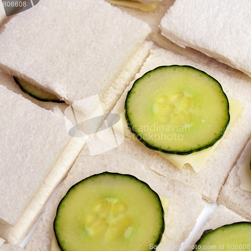 Image of Cucumber sandwich