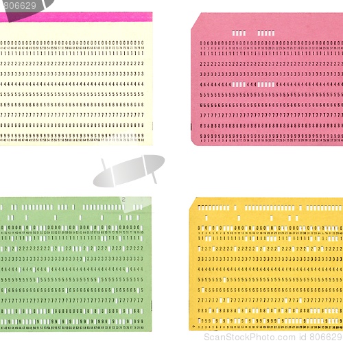 Image of Punched card