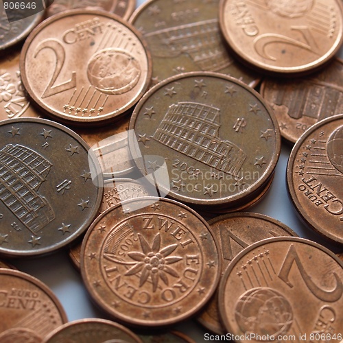 Image of Euro coins