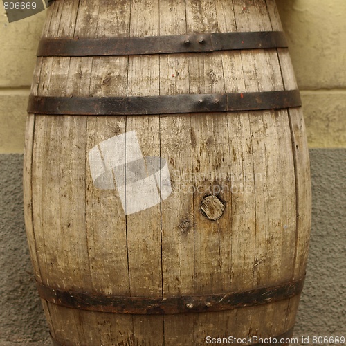 Image of Wine or beer barrel cask